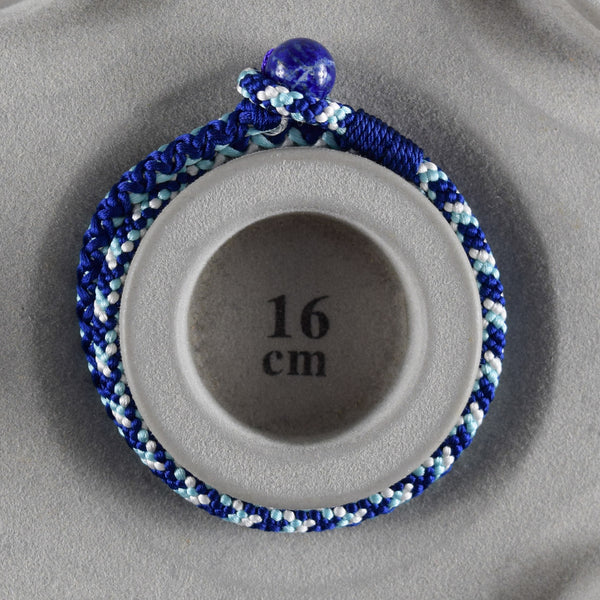 Tozaburo x Kyoto Asahiya kumihimo Gemstone bracelet