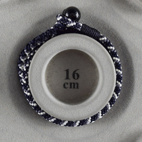 Tozaburo x Kyoto Asahiya kumihimo Gemstone bracelet
