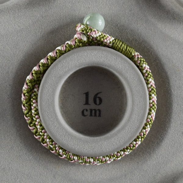 Tozaburo x Kyoto Asahiya kumihimo Gemstone bracelet