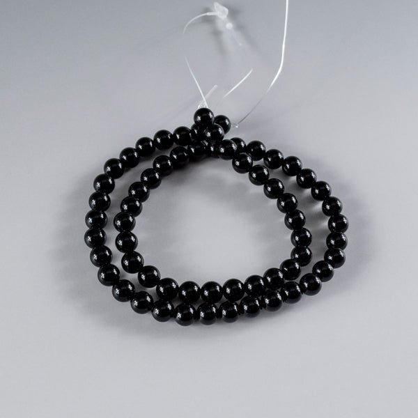 6mm 8mm 10mm Black Onyx Beads set (Only Beads)