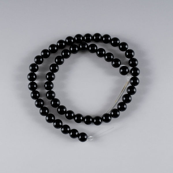 6mm 8mm 10mm Black Onyx Beads set (Only Beads)