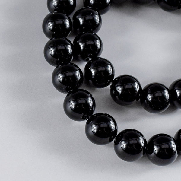 6mm 8mm 10mm Black Onyx Beads set (Only Beads)