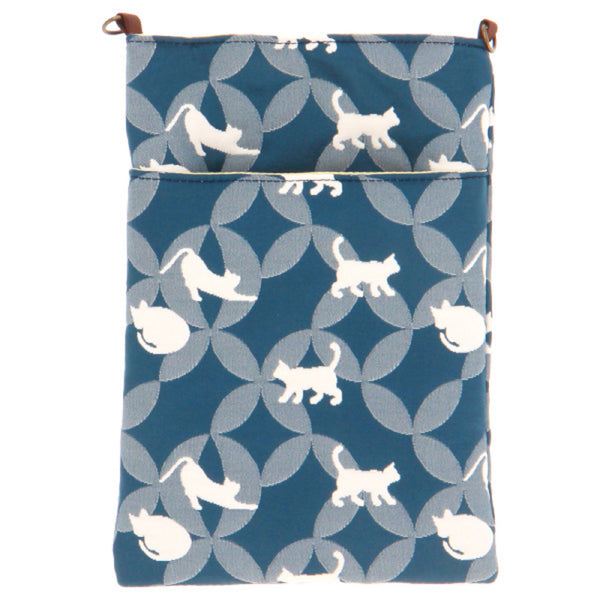 Pochette en brocart japonais pour chapelet - Check 3 Colors