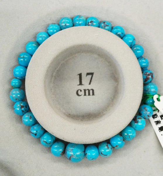 7mm トルコ石 ブレスレット