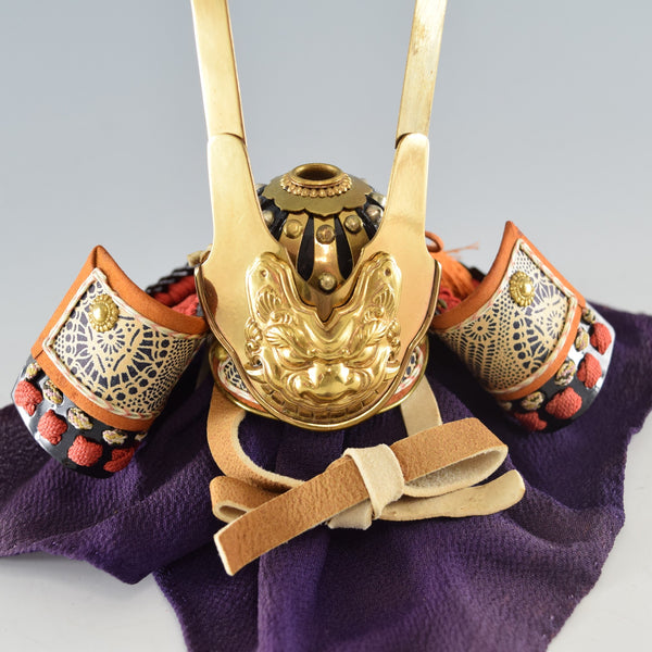 Japanese traditional kabuto ornaments dolls ornaments Minamotonoyoshihira【only 1 available】