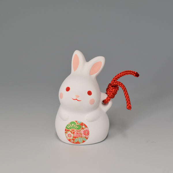 Japanese Traditional Easter Bunny Rabbit Ceramic Ornament