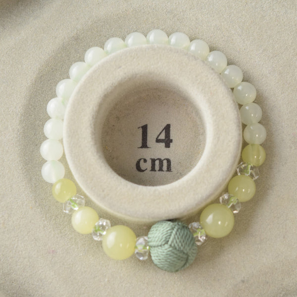 Ichirin Ball Gemstone Bracelet 5 colors