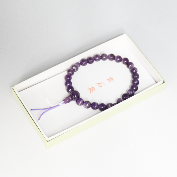 7mm Purple Quartz Amethyst Bracelet