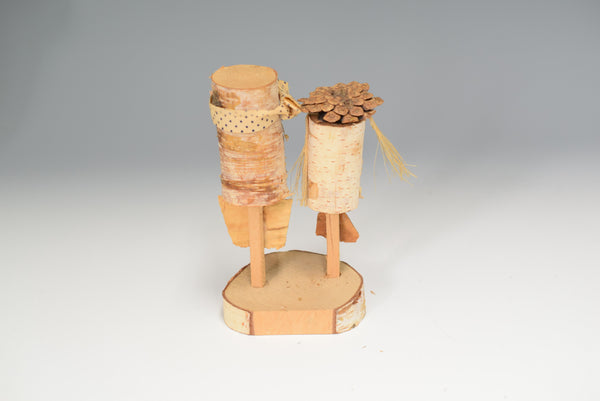 日本の木製人形の置物 伝統的な装飾品 チャーム ホームデコレーション