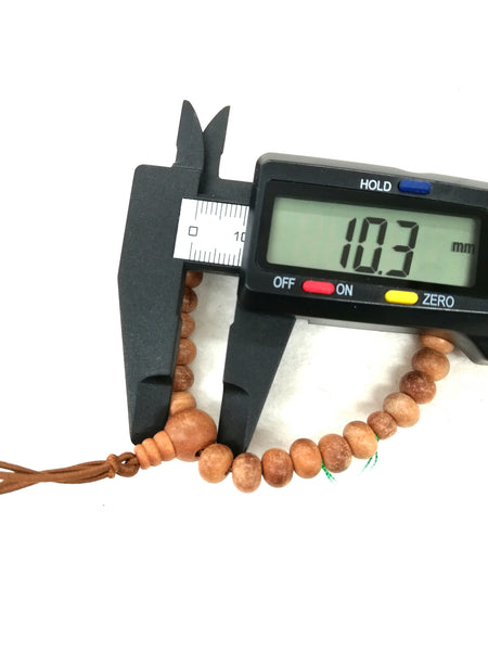 7mm Indian Sandalwood Beads Bracelet