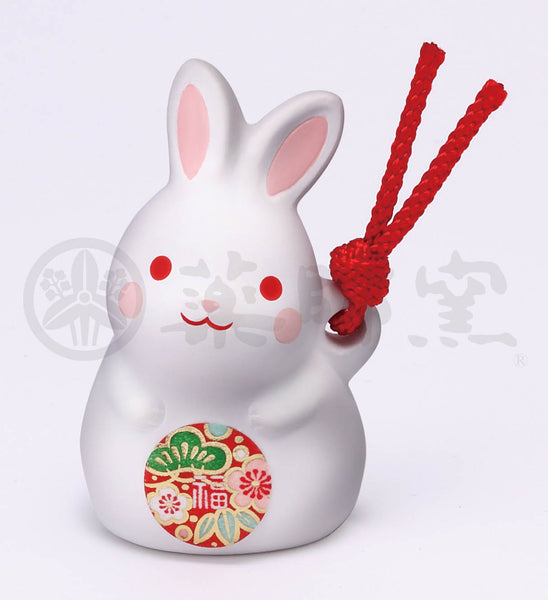Japanese Traditional Easter Bunny Rabbit Ceramic Ornament