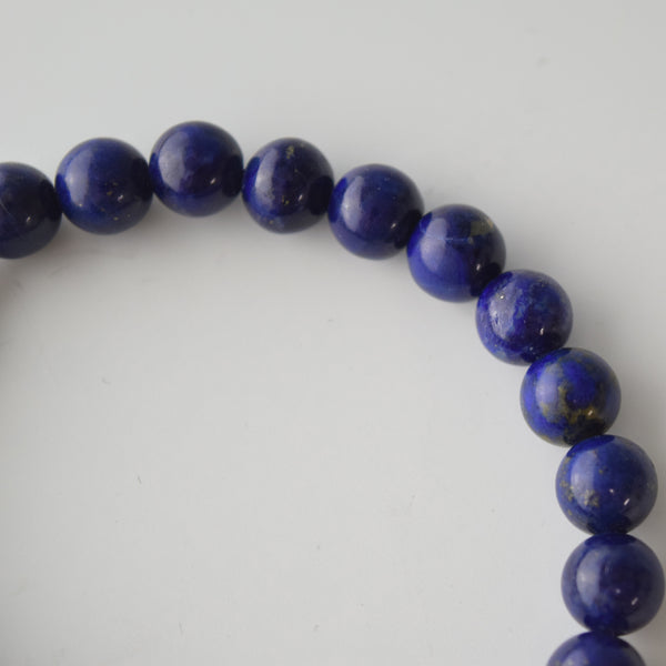 [one of a kind] 8mm Lapis Lazuli Bracelet