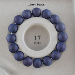 瑪瑙ハンドビーズ Aizen indigo wild cherry tree wood Bracelet – 京都あさひ屋－Kyoto