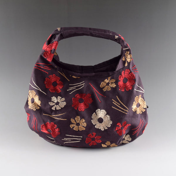 Polyester Handbag Tote bag - Cosmos Flower Pattern