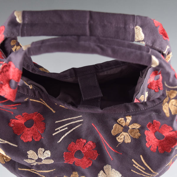 Polyester Handbag Tote bag - Cosmos Flower Pattern