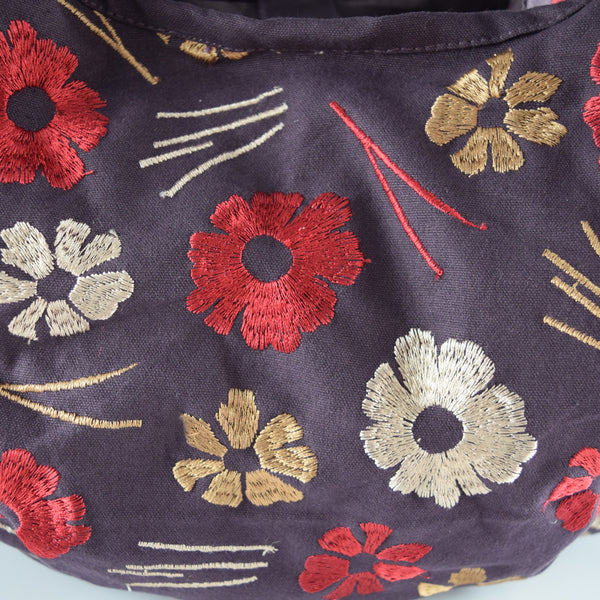 Polyester Handbag Tote bag - Cosmos Flower Pattern