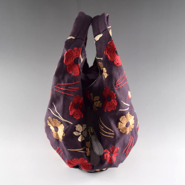 Polyester Handbag Tote bag - Cosmos Flower Pattern