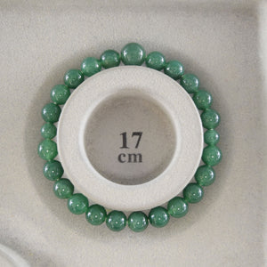 8mm Indian Jade Bracelet