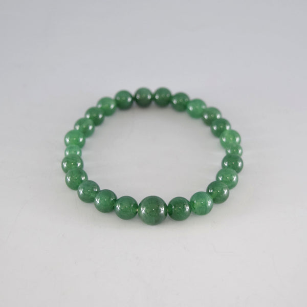 8mm Indian Jade Bracelet