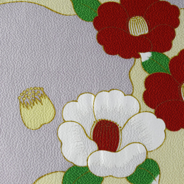 68cm Rayon Furoshiki - Camelia Flower 2 Patterns