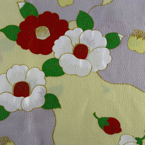68cm Rayon Furoshiki - Camelia Flower 2 Patterns