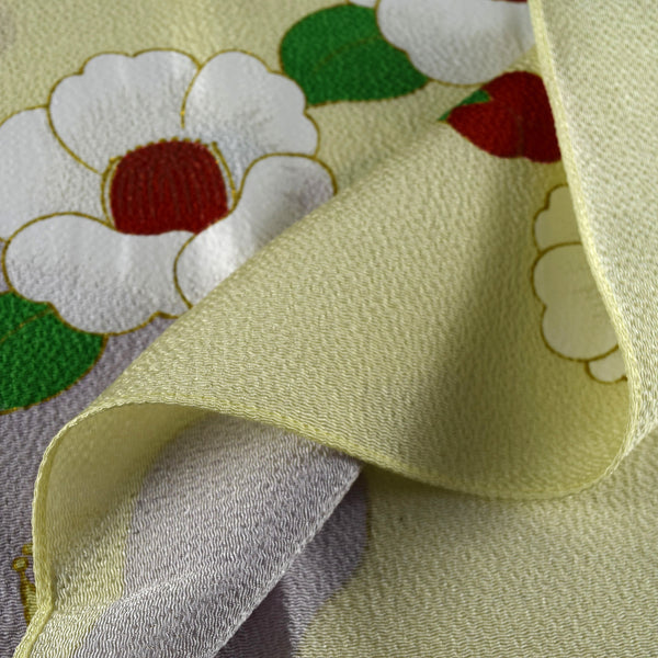68cm Rayon Furoshiki - Camelia Flower 2 Patterns