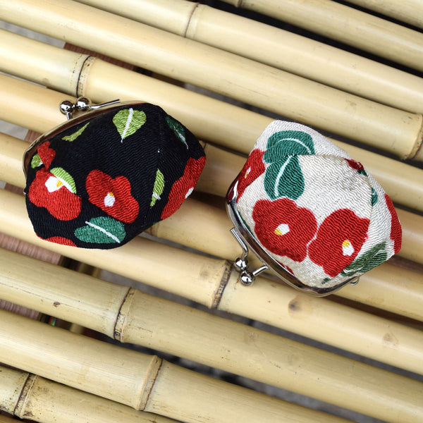 Pochette en brocart japonais pour chapelet - Check 3 Colors
