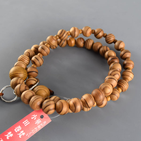 Jōdo Yakusugi Cedar Wood Juzu Prayer beads