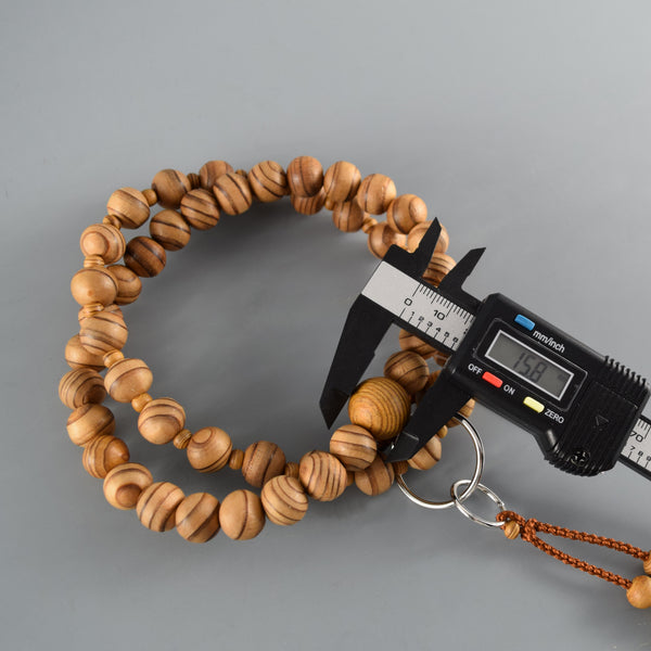 Jōdo Yakusugi Cedar Wood Juzu Prayer beads