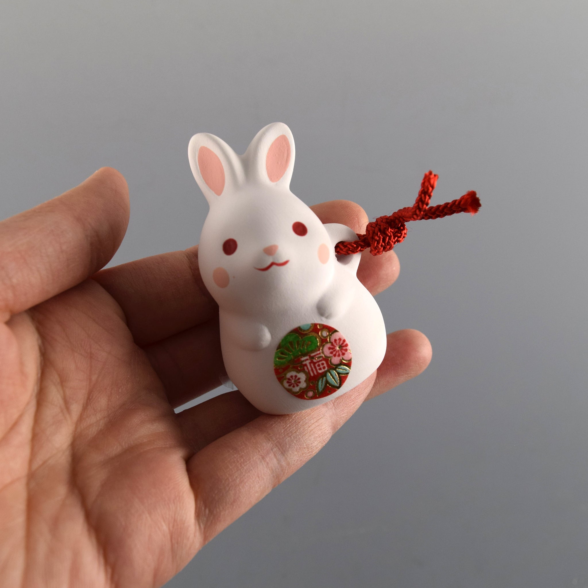 Japanese Traditional Easter Bunny Rabbit Ceramic Ornament – 京都