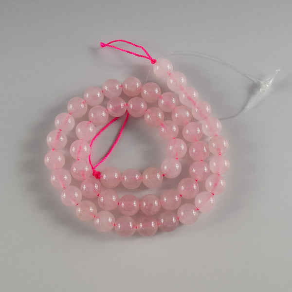 8mm / 10mm Rose Quartz beads set (Only beads)