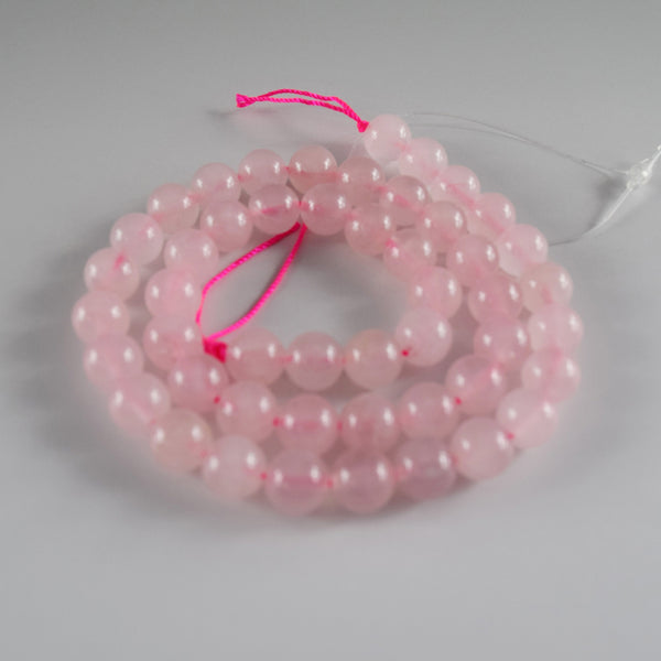 8mm / 10mm Rose Quartz beads set (Only beads)