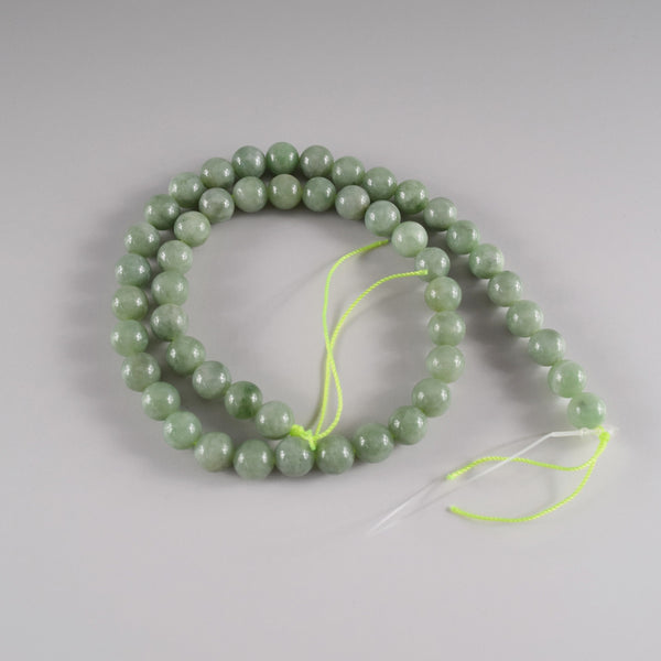 8mm Green jade beads set (Only beads)