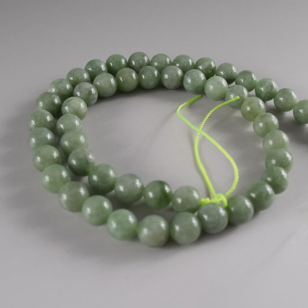 8mm Green jade beads set (Only beads)