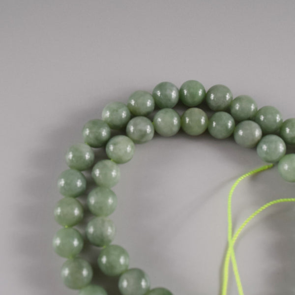 8mm Green jade beads set (Only beads)