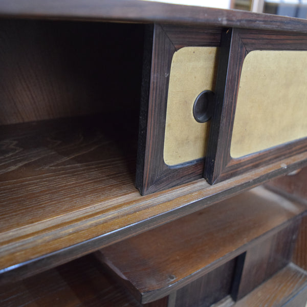 Japanese Traditional Kiri Paulownia Wood Chest of Drawers Furniture Used Second-hand