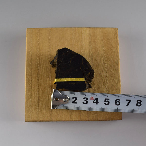 4.0cm×4.0cm×1.8cm 特選 沈香 ウッド 桐箱付 (1点もの)