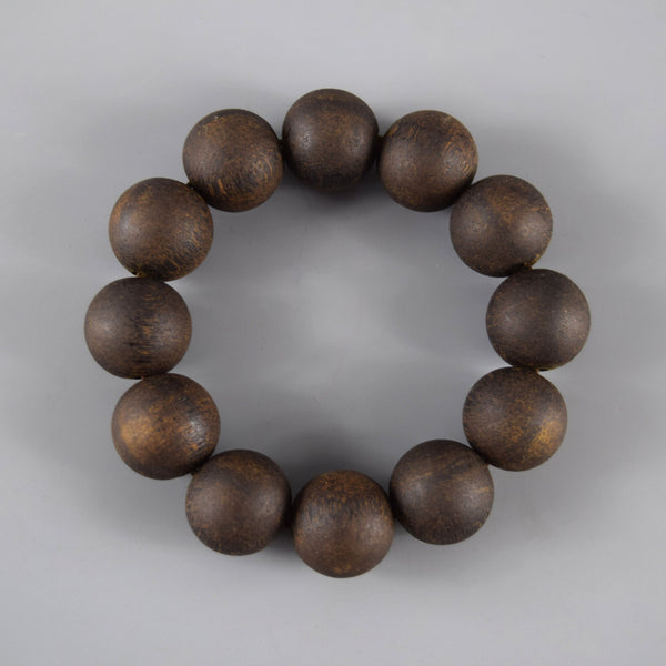 [special order for Jeffery Tan] 3 Pieces Agarwood beads Bracelet Vintage