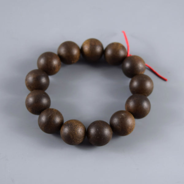 18mm 特選 沈香 ウッドブレス 桐箱付 (1点もの)