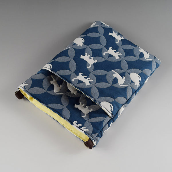 Pochette en brocart japonais pour chapelet - Check 3 Colors