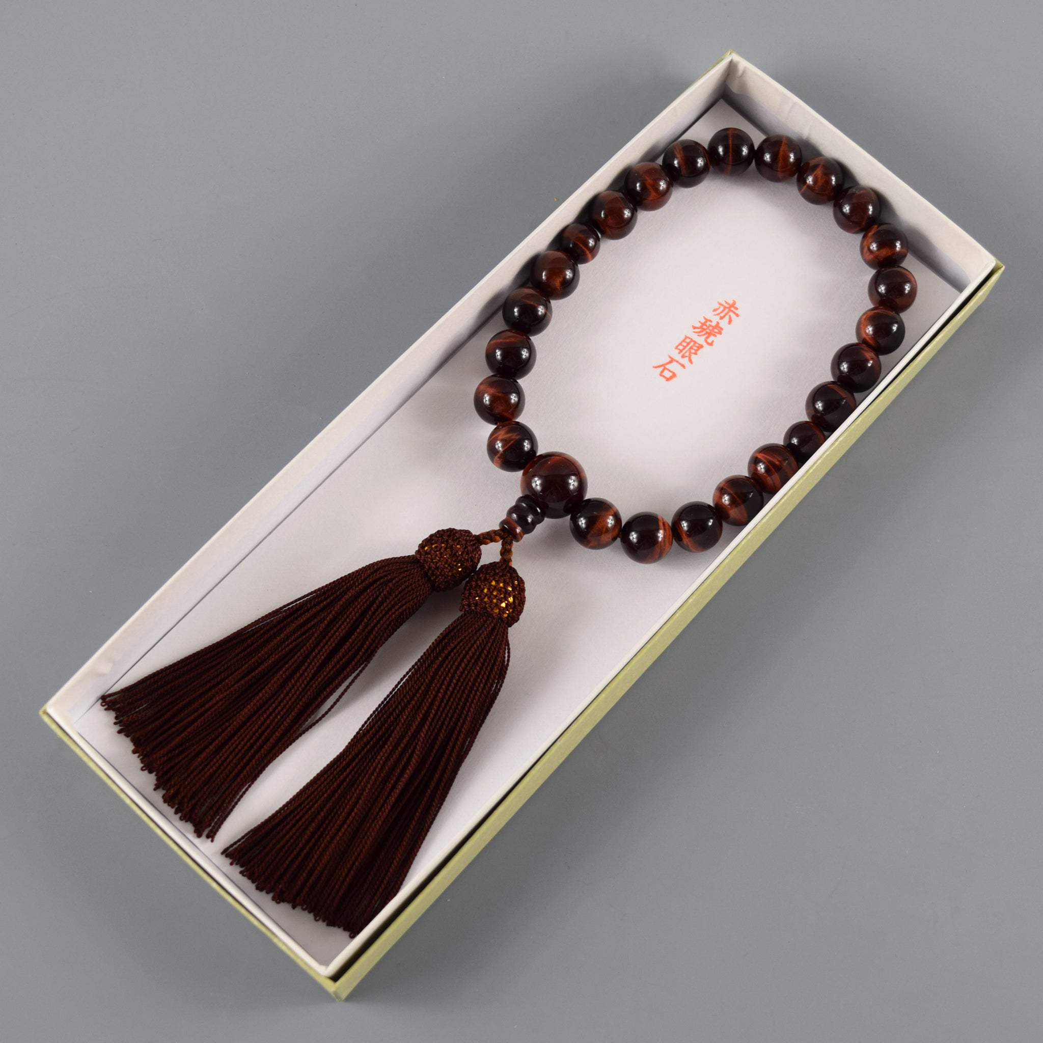 Red Tiger Eye Prayer beads – 京都あさひ屋－Kyoto Asahiya