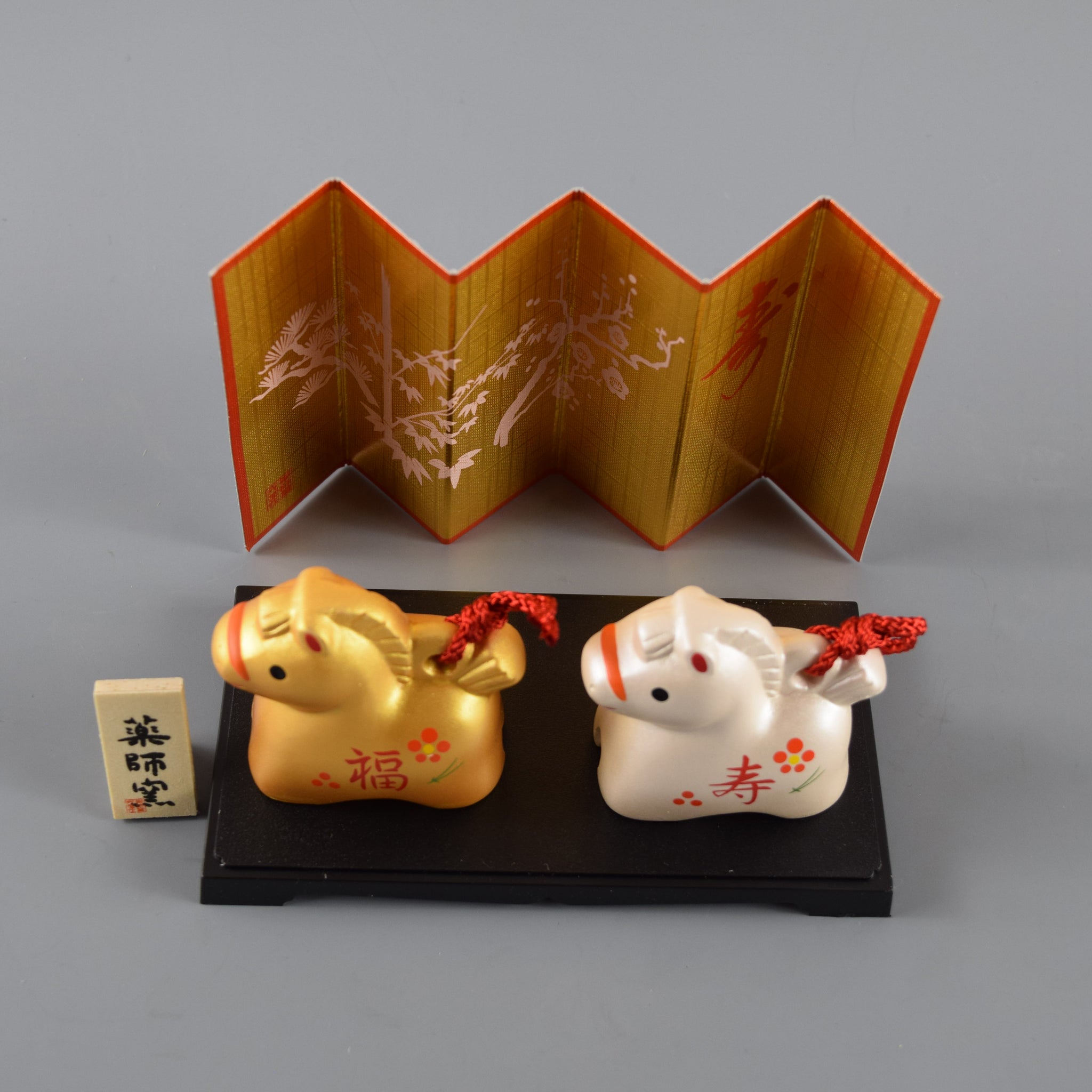 2026 Japanese Zodiac Horse Ceramic Ornament – 京都あさひ屋－Kyoto