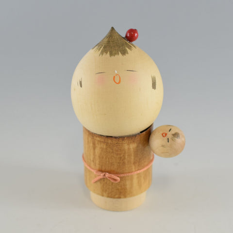 Traditional Japanese dolls Figurine Wood Ornament Charms Home decor