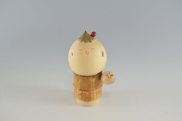 伝統的 日本の人形 木製装飾品 チャーム ホームデコレーション