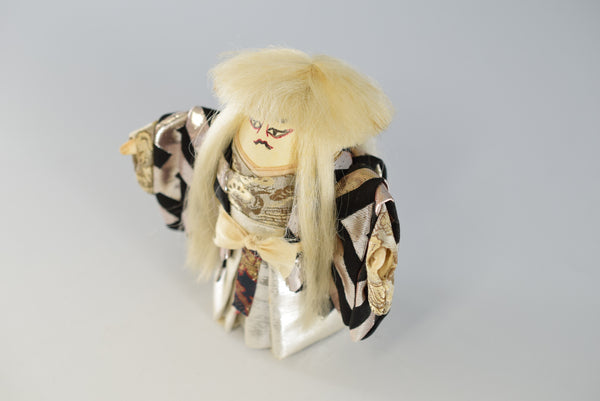 日本 伝統的な人形 歌舞伎 置物 木製装飾品 チャーム ホームデコレーション