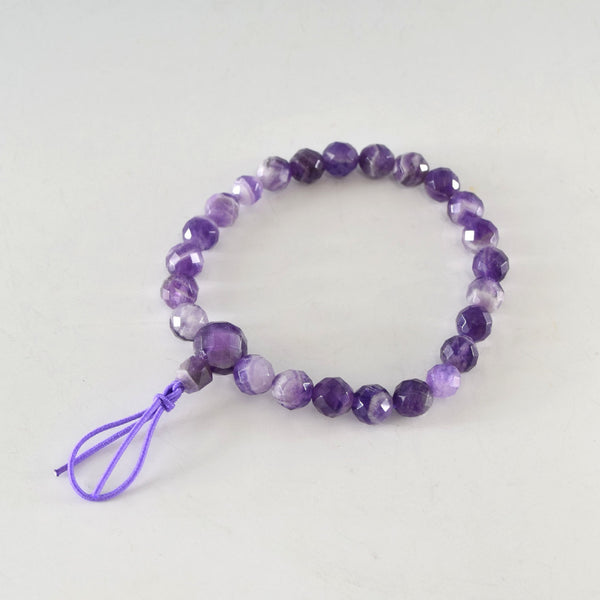 7mm Purple Quartz Amethyst Bracelet