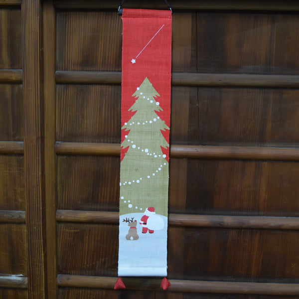 Japanese Christmas wall decoration