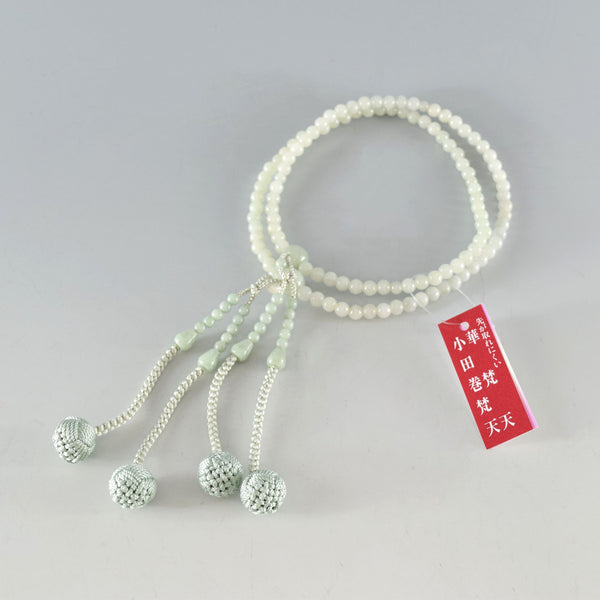 Shingon Myanmar Jade Shingon-shū Juzu Prayer Beads