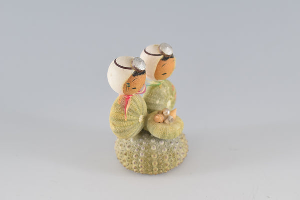 Japanese Conch Shell Doll Tradition Ornament Charms Home decor