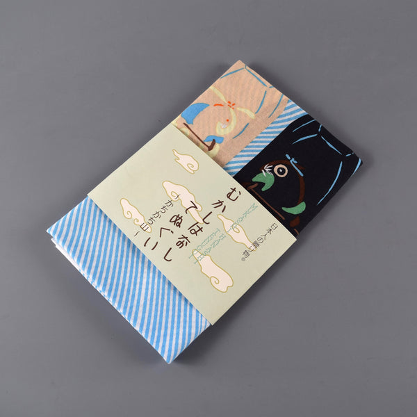 Cotton Tenugui Hand Towel  - Japanese Folklore 5 Patterns